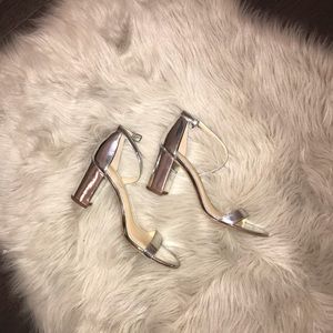 Jessica Simpson Silver Heels